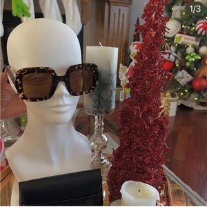 Isabel Marant Tortoiseshell Sunglasses with Brown Lenses